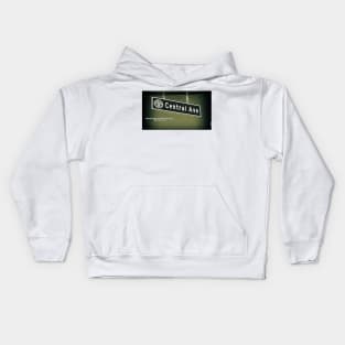 Central Avenue, Upland, California by Mistah Wilson Kids Hoodie